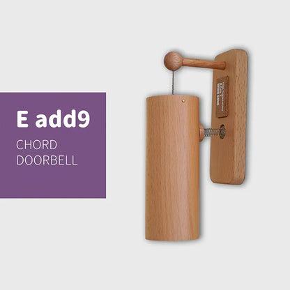 432Hz Musical Chord Wooden Doorbell Chime