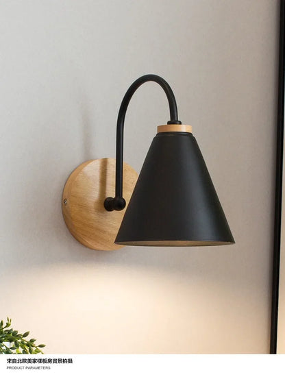 Modern Wooden Wall Light