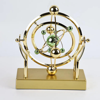 Kinetic Art Desk Decor - Celestial Orbit Perpetual Motion Pendulum