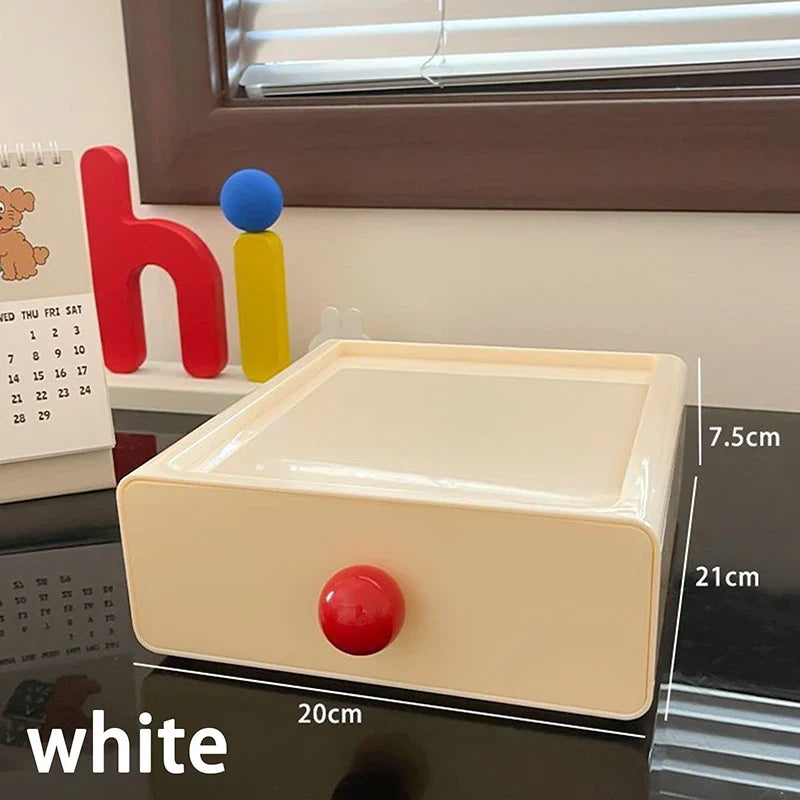 Stackable Dopamine Desktop Drawer Storage Box