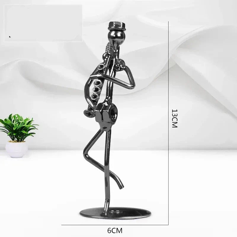 Metal Musician Figurines