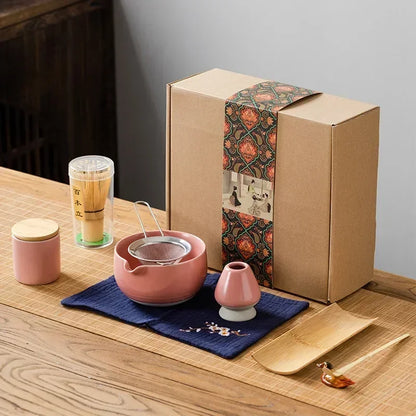 9-Piece Japanese Matcha Tea Set