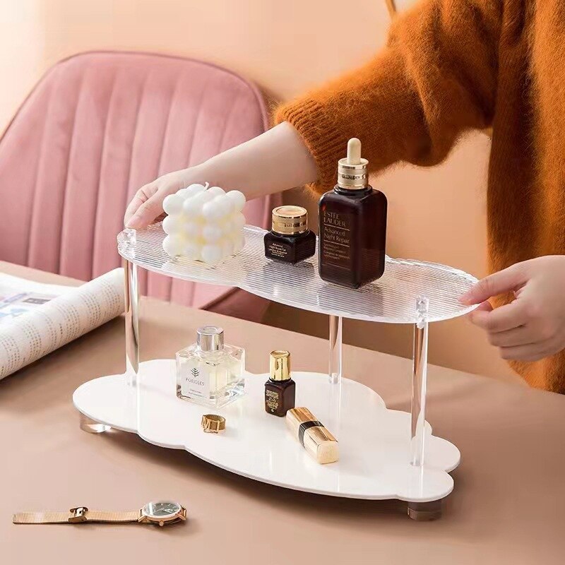 Cloud Shaped Floating Wall Shelf
