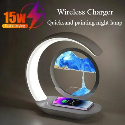 The Aurora Moon Lamp