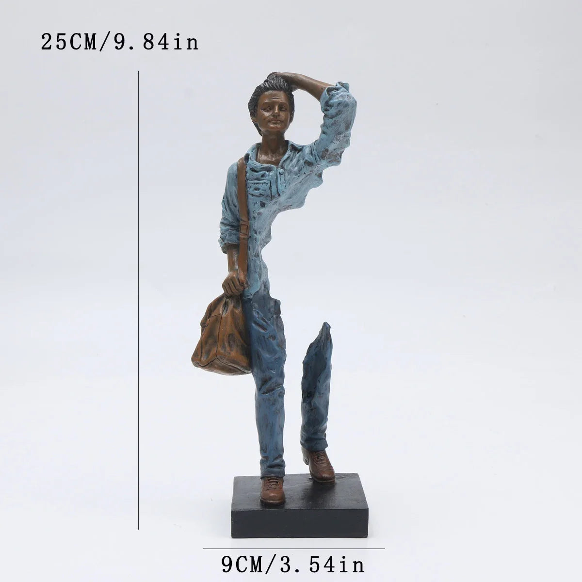 Traveler Resin Sculpture