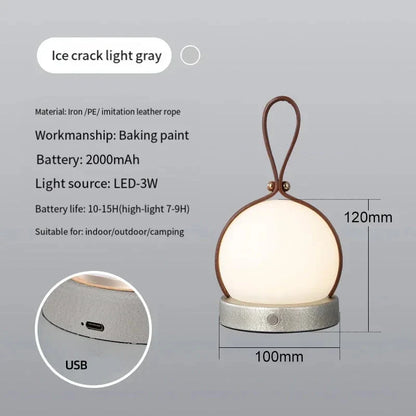 Creative Rechargeable Portable LED Table Light