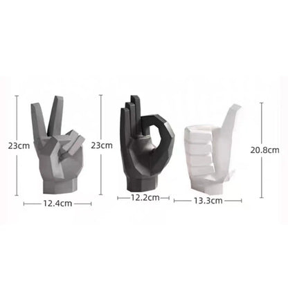 Modern Abstract Hand Sculptures