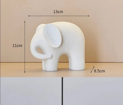 Creative Elephant Figurine Home Decor