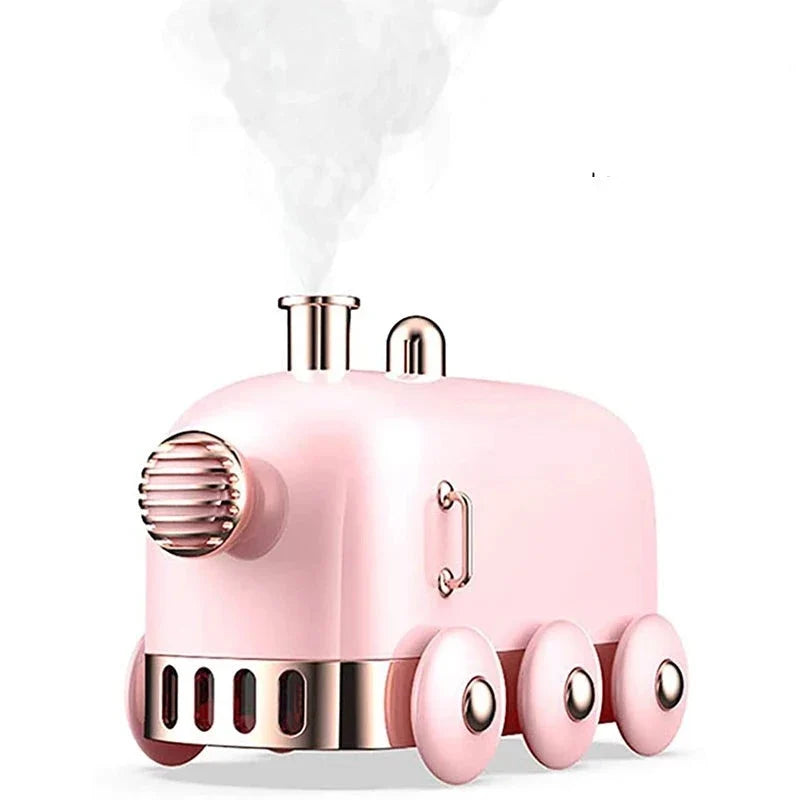 Retro Mini Train Ultrasonic Humidifier
