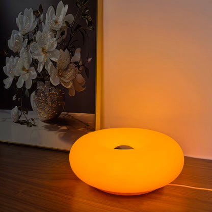Modern Bauhaus Donut Touch & Remote Control Table Lamp