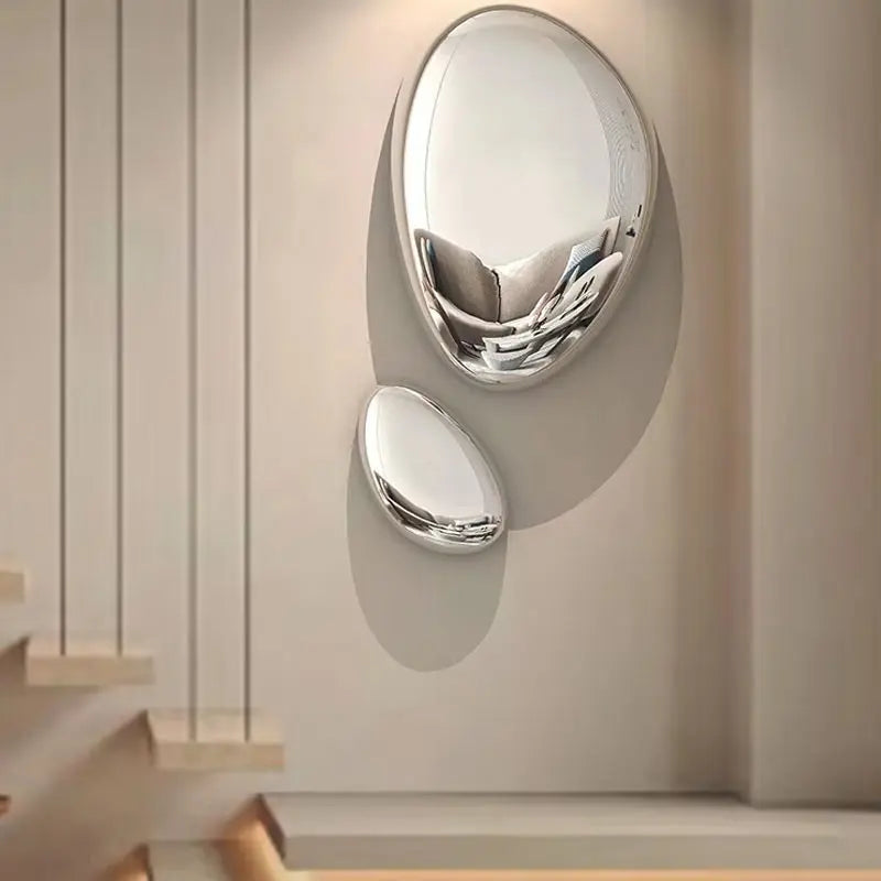 Modern Imitation Stainless Steel Wall & Pendant Decor