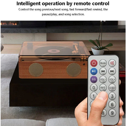 All-in-One Retro CD Player with Bluetooth