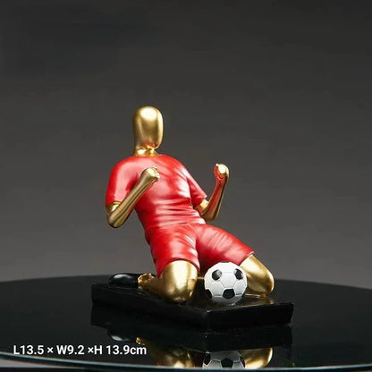 Creative Soccer Player Ornament