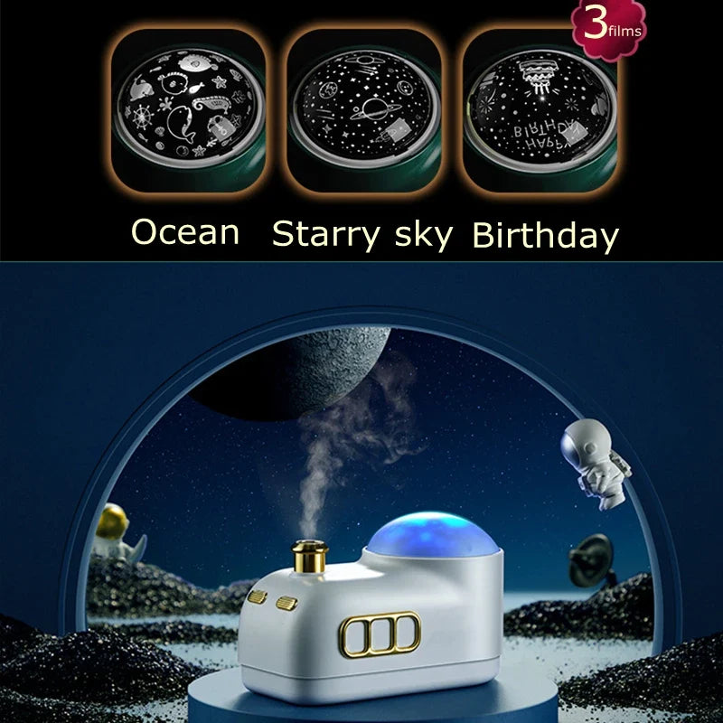 Retro Mini Train Ultrasonic Humidifier