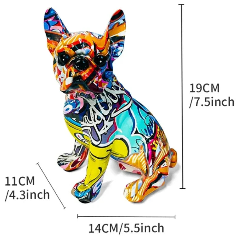 The Urban Paws Graffiti Art Dog Sculptures