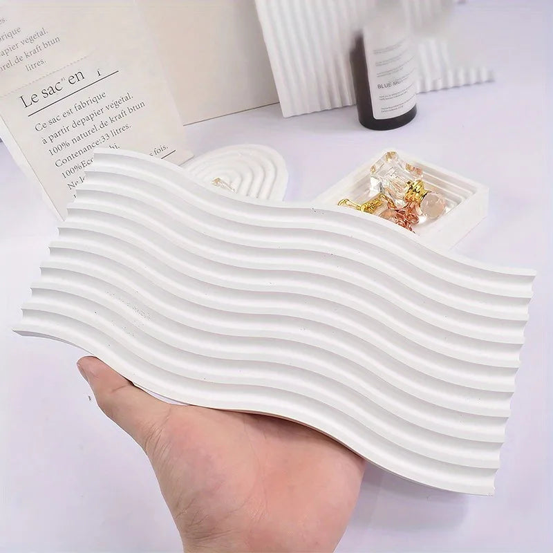 DIY Wave Tray Silicone Mold