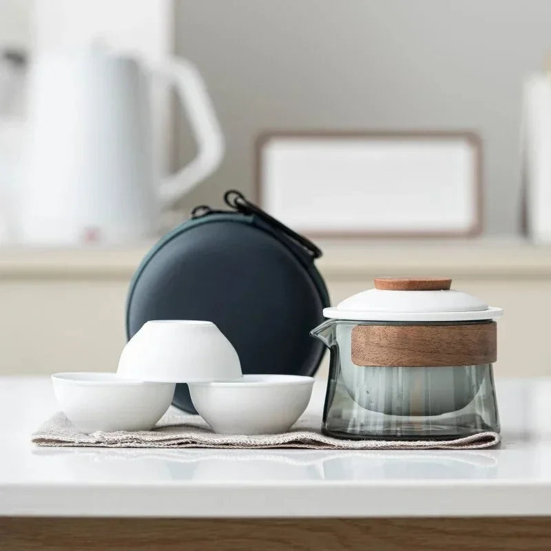 Portable Travel Tea Set