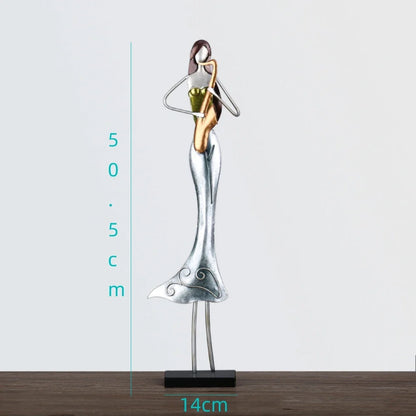 Abstract Musical Instrument Sculptures