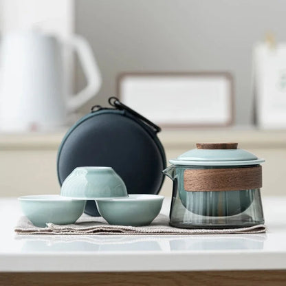 Portable Travel Tea Set