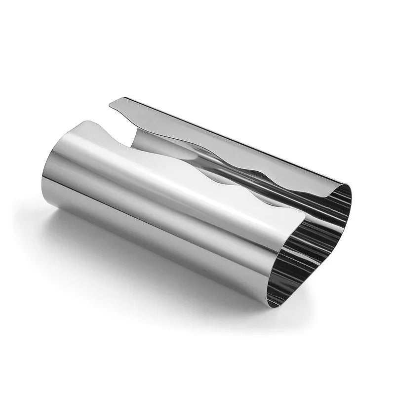 Nordic Stainless Steel Mirror Napkin Holder Desktop