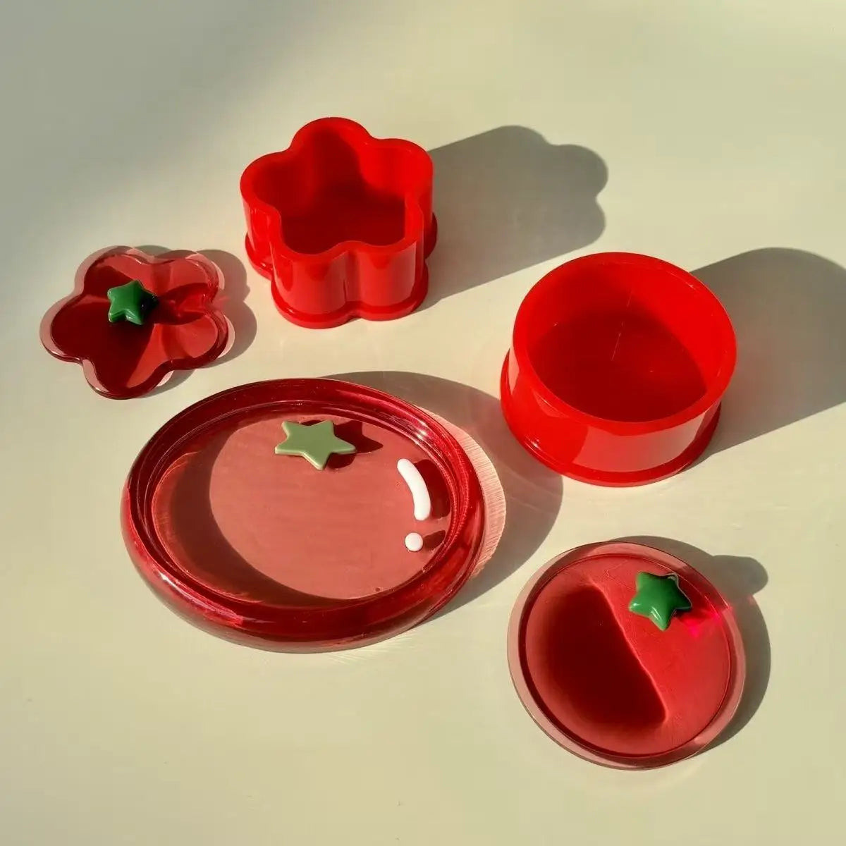 Retro Epoxy Storage Box & Decorative Plate