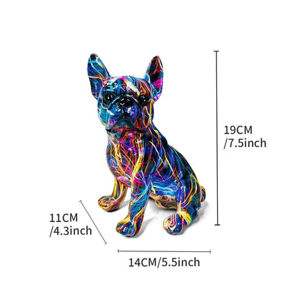 The Urban Paws Graffiti Art Dog Sculptures