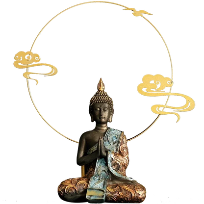 Handmade Thai Buddha Statue for Meditation & Decor