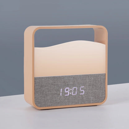 AuraGlow LED Night Light & Alarm Clock