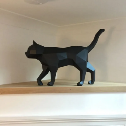 The Papercraft Purr-fection 3D Cat Model Kit