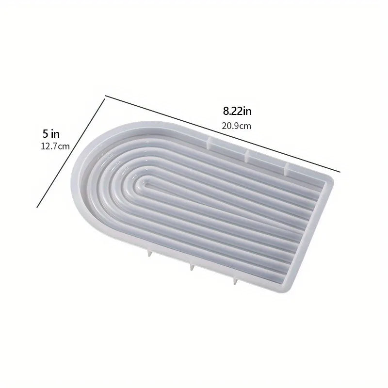 DIY Wave Tray Silicone Mold