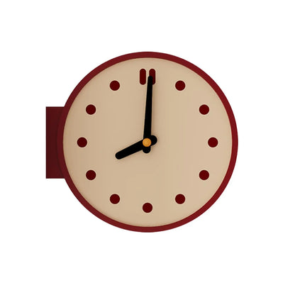 The Edge Clock | Minimalist Double-Sided Corner Clock
