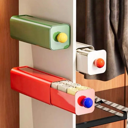 Wall-Mounted Push-Drawer Storage Box