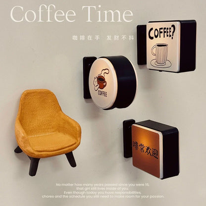 Creative Magnetic Luminous Lightbox Fridge Magnets