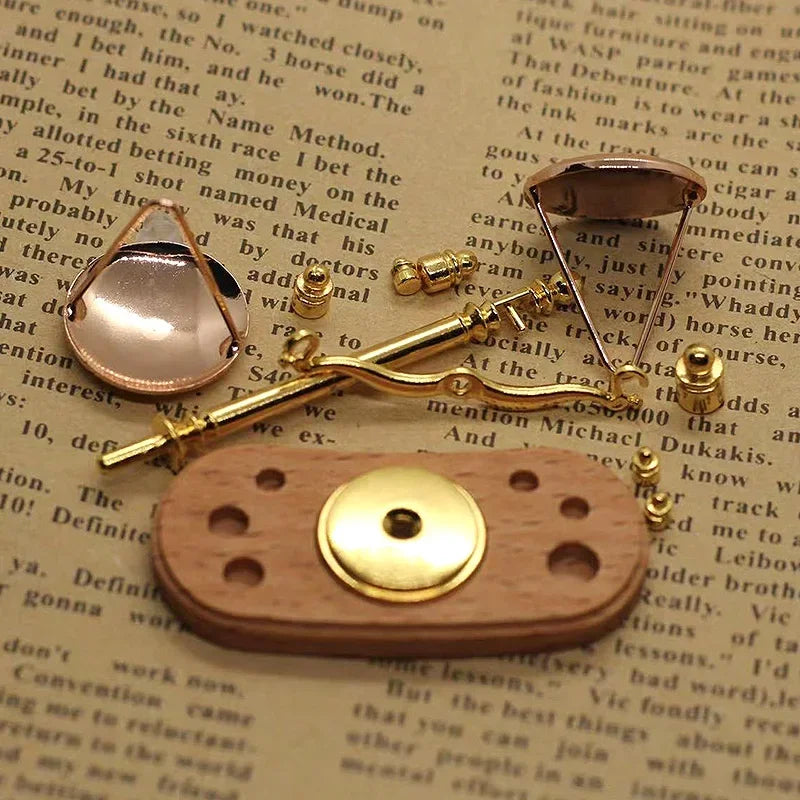 Mini Vintage Balance Scale Ornament