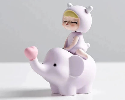 Creative Cartoon Resin Doll Ornaments