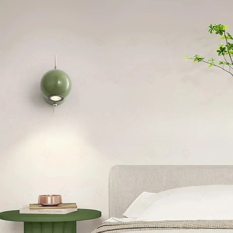 Minimalist Magnetic Bedside & Reading Wall Lamp