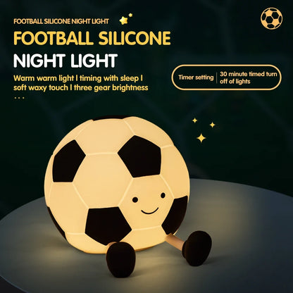 Football Silicone LED Night Light