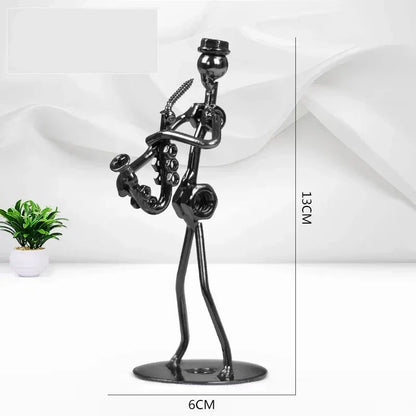 Metal Musician Figurines