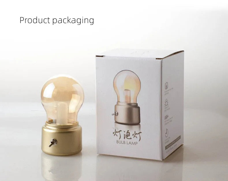 Creative Retro USB Rechargeable LED Atmosphere Light