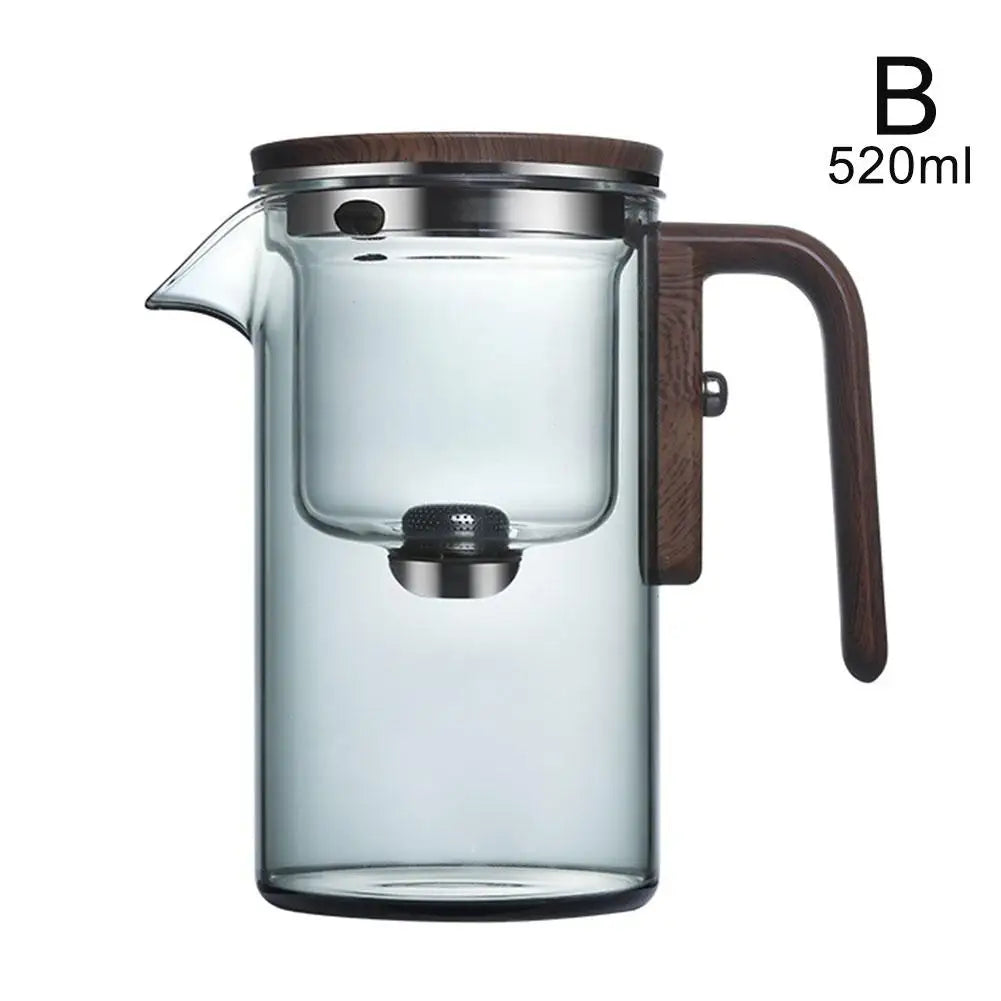 Misty Glass Infuser Teapot