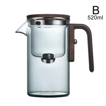 Misty Glass Infuser Teapot
