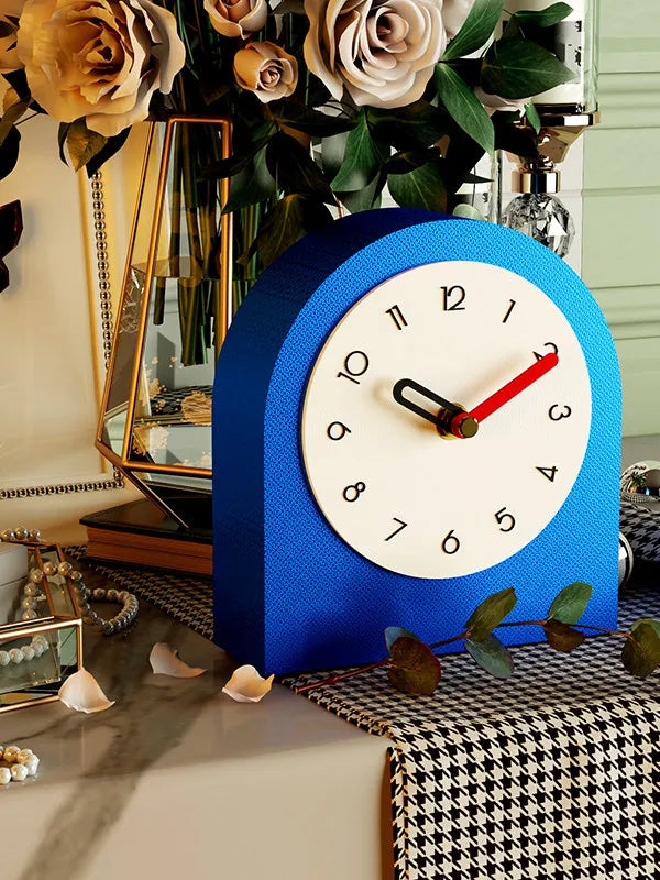 Retro Pendulum Dual-Use Desktop & Wall Clock