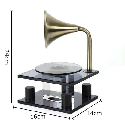 Decorative Jukebox Crystal Ornament Modern Desk Sculpture