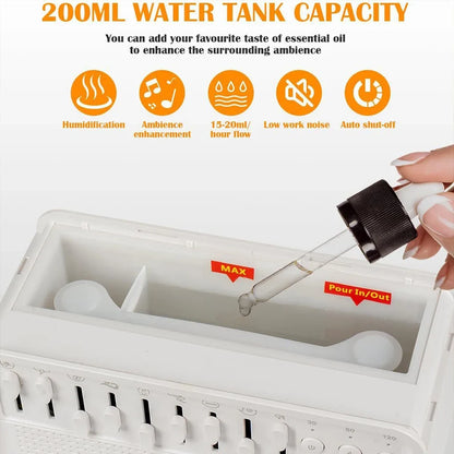 3 in 1 Bluetooth Speaker White Noise Sleep