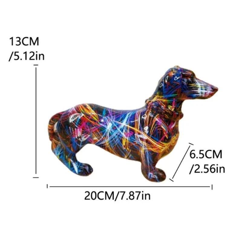 The Urban Paws Graffiti Art Dog Sculptures