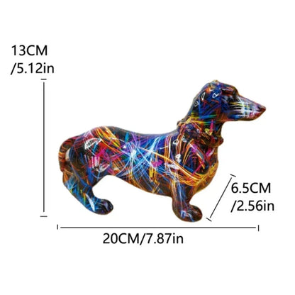 The Urban Paws Graffiti Art Dog Sculptures