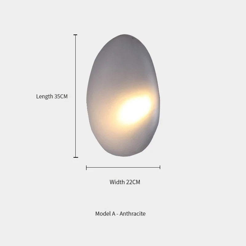 Nordic Glass LED Wall and Ceiling Light