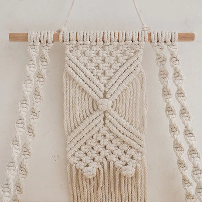 Boho Macrame Wall Hanging Shelf