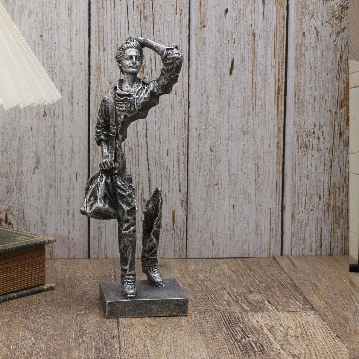 Traveler Resin Sculpture