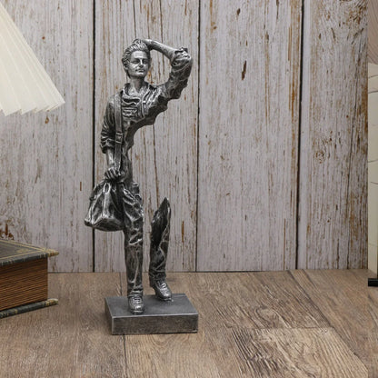 Traveler Resin Sculpture